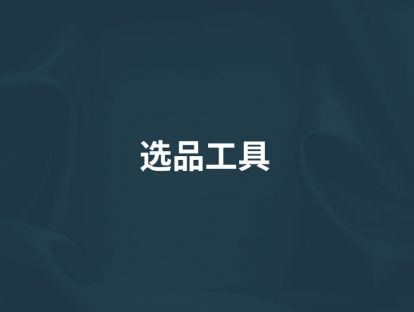 第7讲【选品工具】