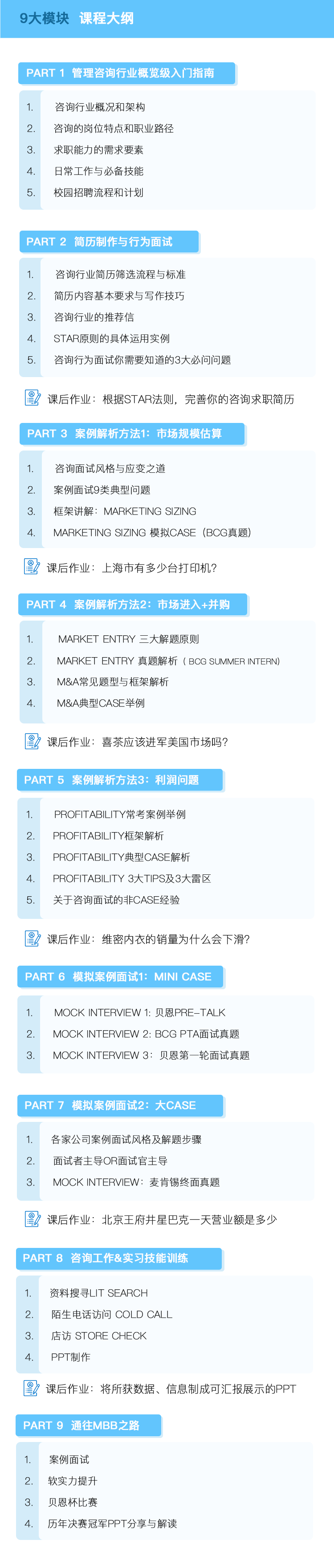 顶尖管理咨询求职训练营