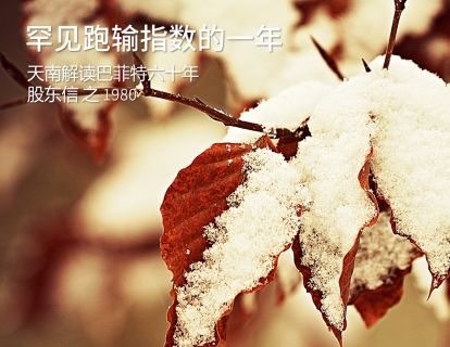 6、1980：保险行业和债券的分析