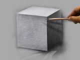 5.石膏几何体素描写生-正方体