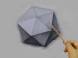 16.石膏几何体素描写生-球状20面体