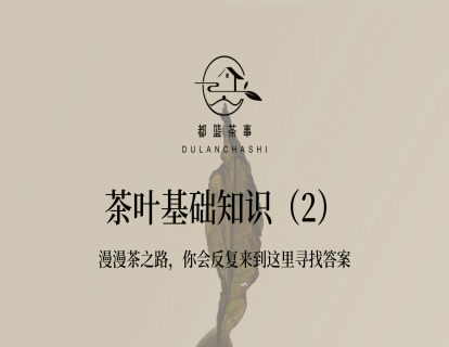 2、【赠】茶叶基础知识（2）-- 漫漫茶之路，你会反复来到这里寻找答案