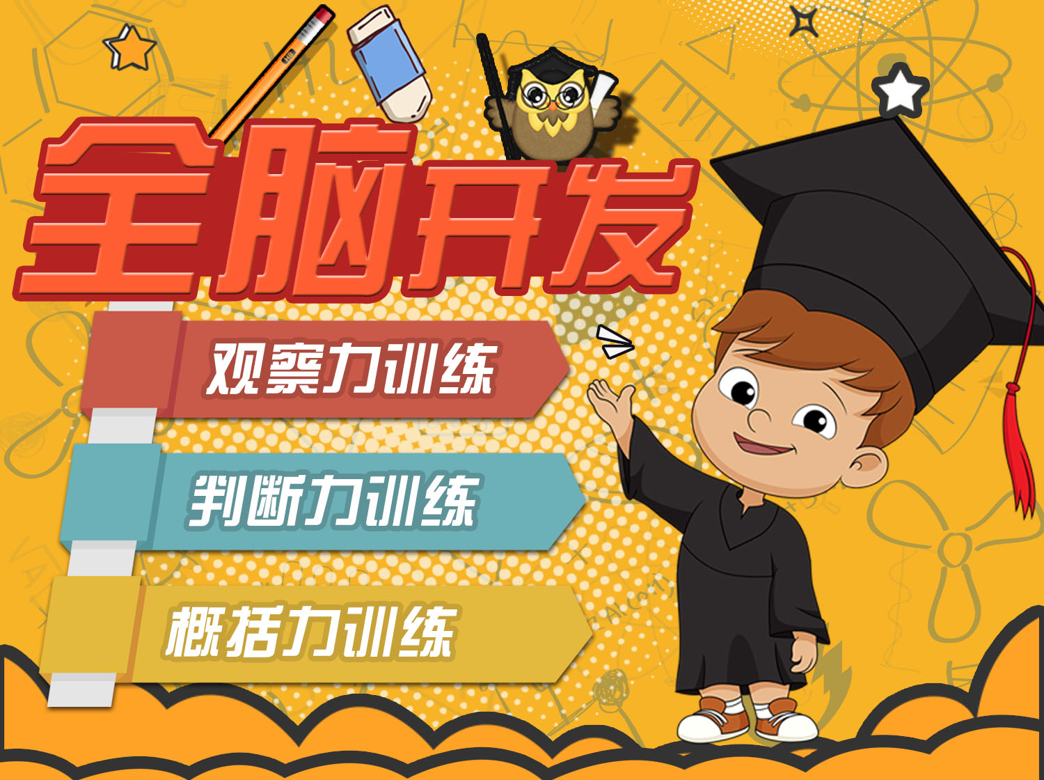 全脑开发-观察力、判断力、概括力训练