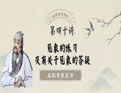 第四十讲 见象的练习及有关于见象的答疑