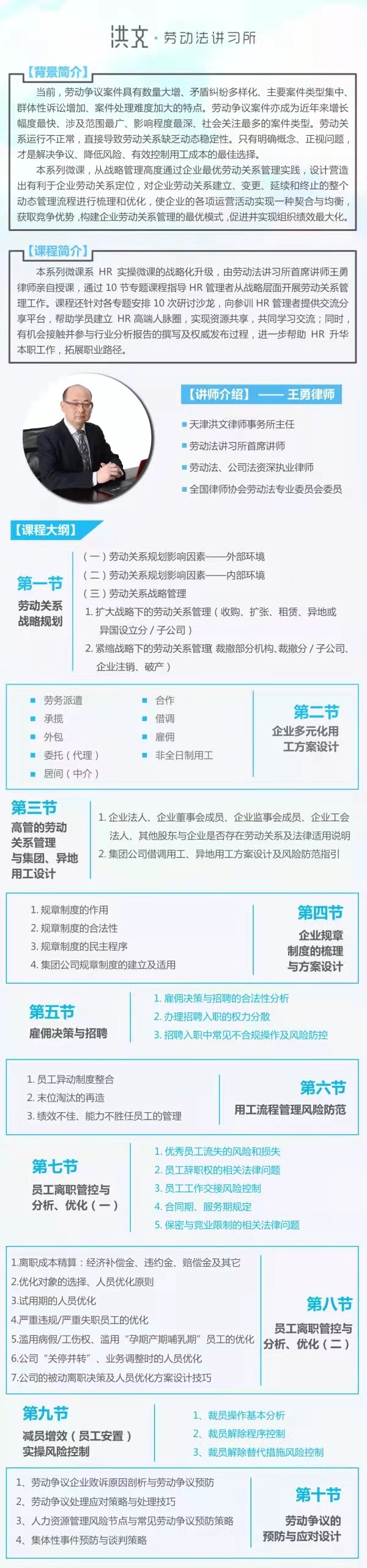 【FW-006】HRD劳动关系战略管理系列课