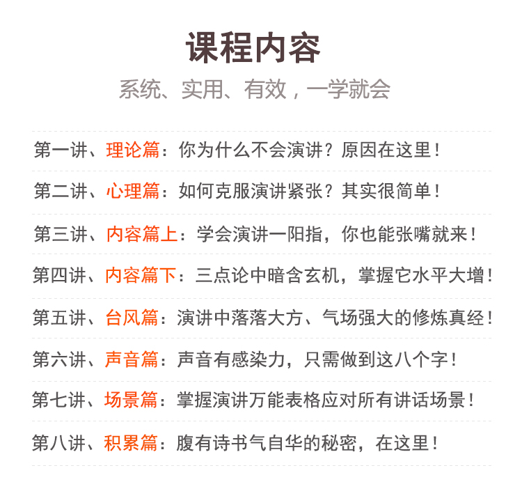 演讲应该这么学——演讲万能公式：演讲一阳指