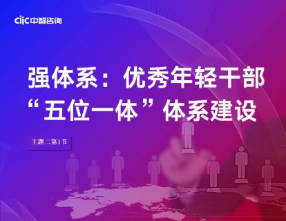 第1节：强体系-优秀年轻干部“五位一体”体系建设
