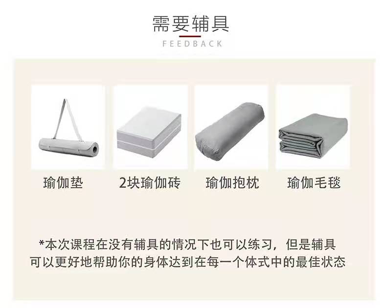 阴瑜伽之四季理疗修复，24节节气经络全系列