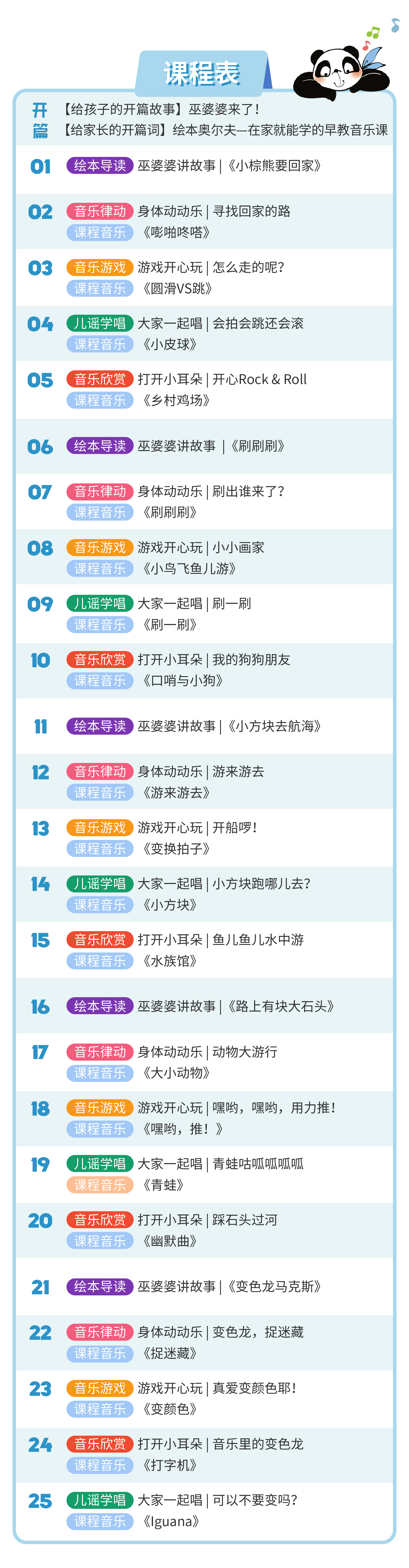 名师音乐启蒙课，在家玩转绘本音乐（2-5岁）