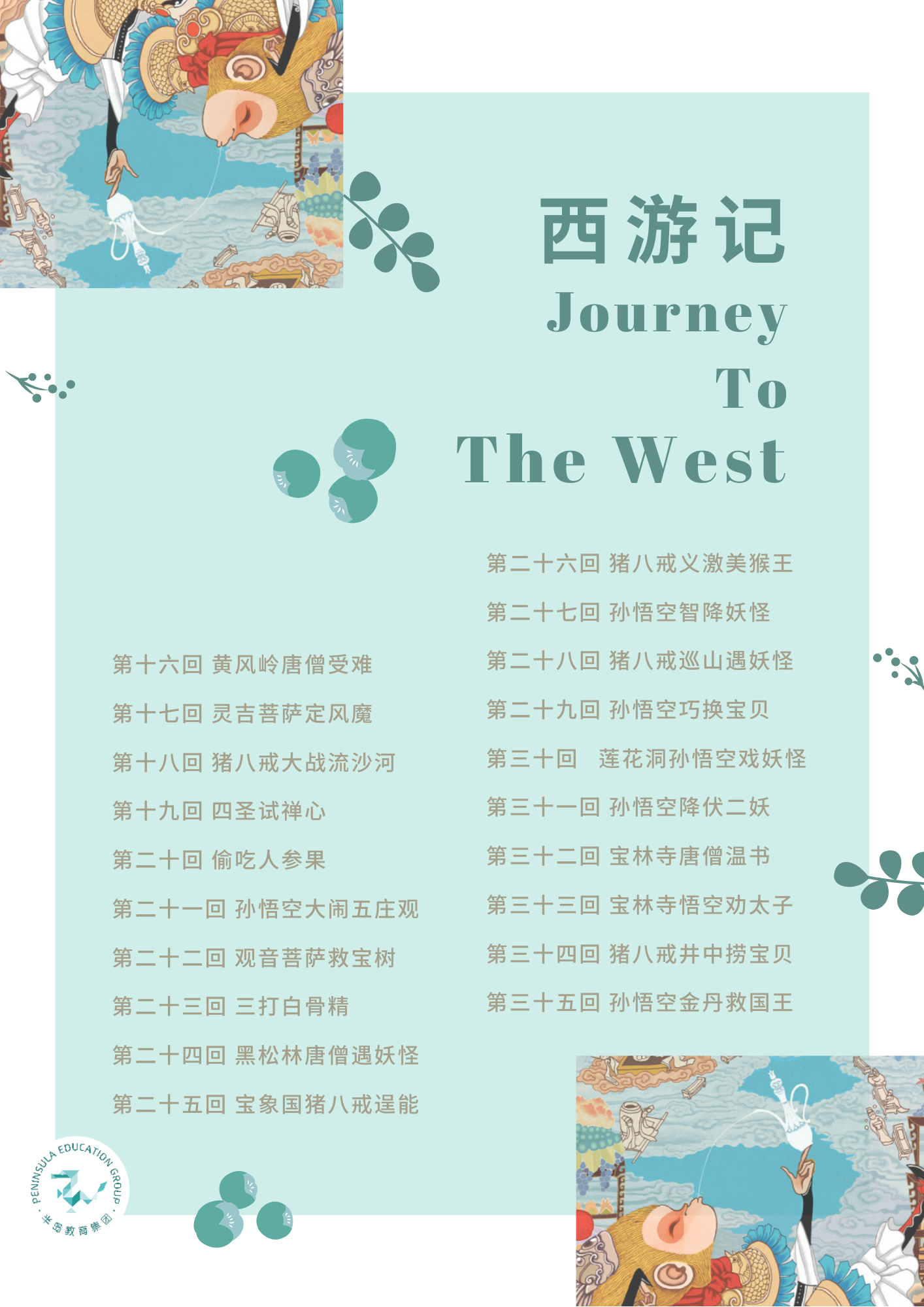 名著小课堂 I 西游记（二）