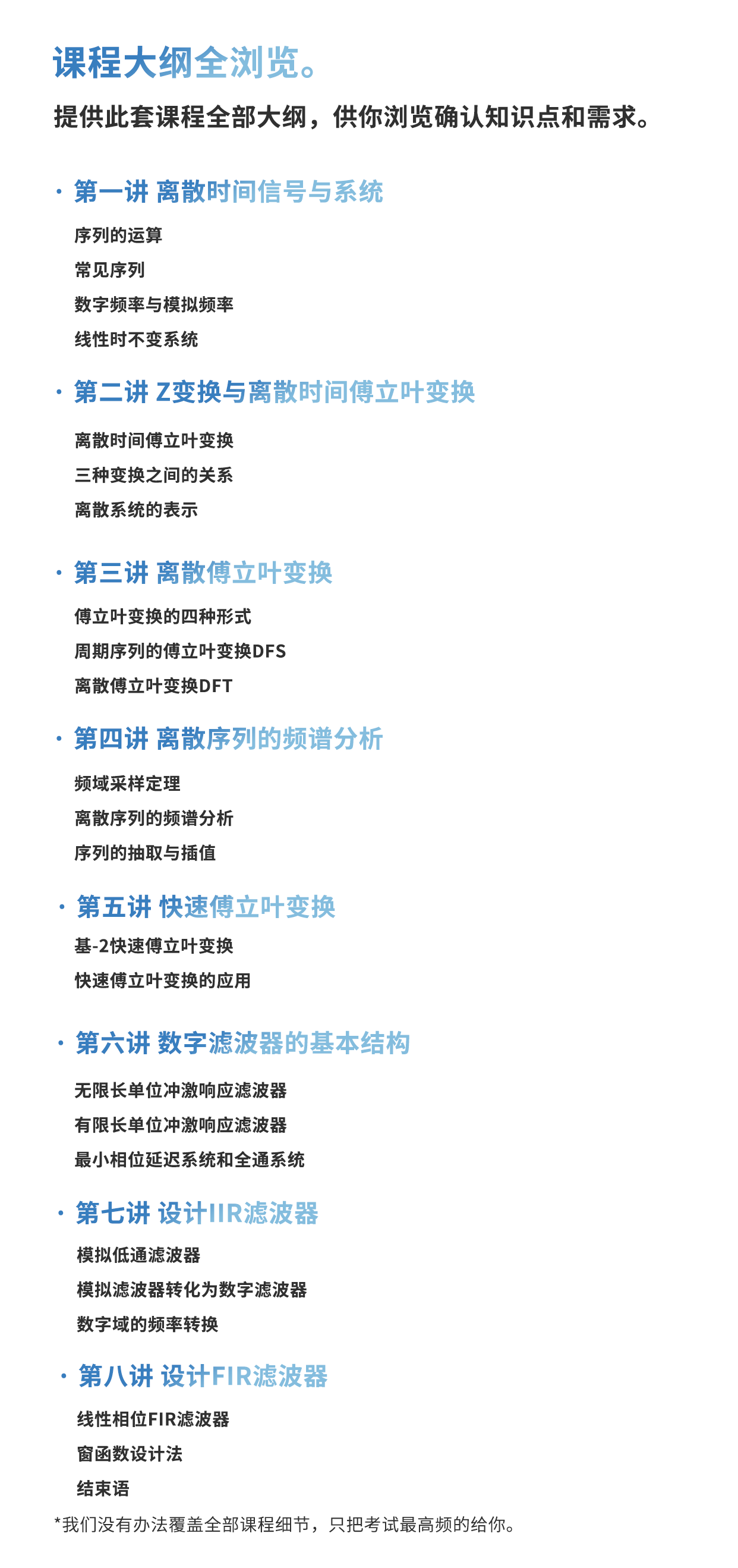 斐多课堂数字信号处理不挂科|百度网盘资源免费分享