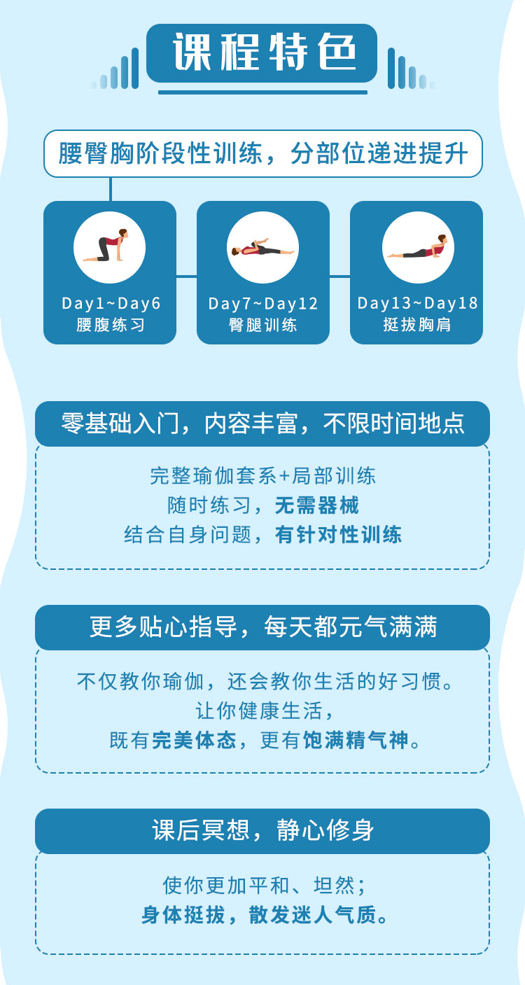 零基础瑜伽塑型课，带你打造迷人S型曲线