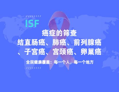 癌症的筛查-结直肠癌、肺癌、前列腺癌、子宫癌、宫颈癌、卵巢癌