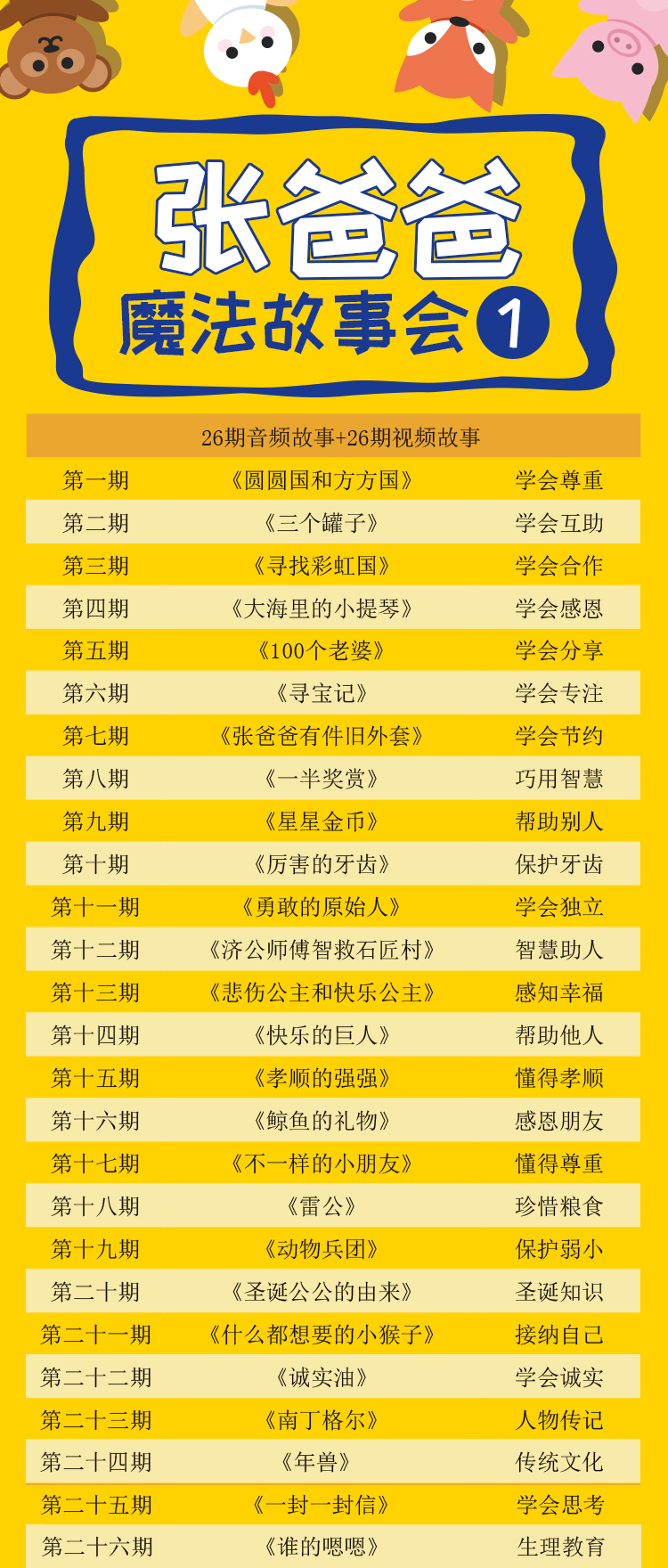 张爸爸魔法故事会（专辑一）