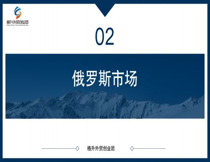 市场定位和调研-俄罗斯市场篇