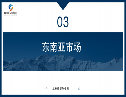 市场定位和调研-东南亚市场篇