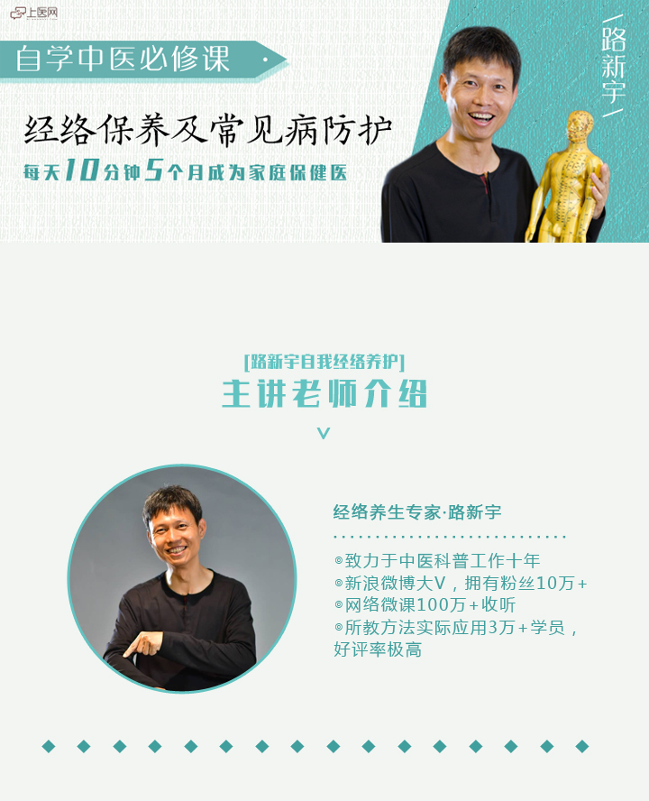 每天10分钟经络按摩，上班族也能做的中医按摩课！
