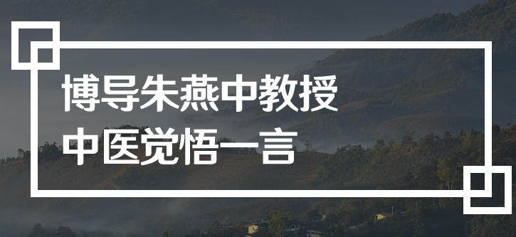朱燕中： 穴位背后的逻辑和秘密