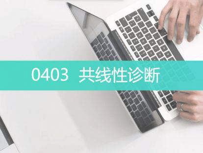L3-0403-共线性诊断