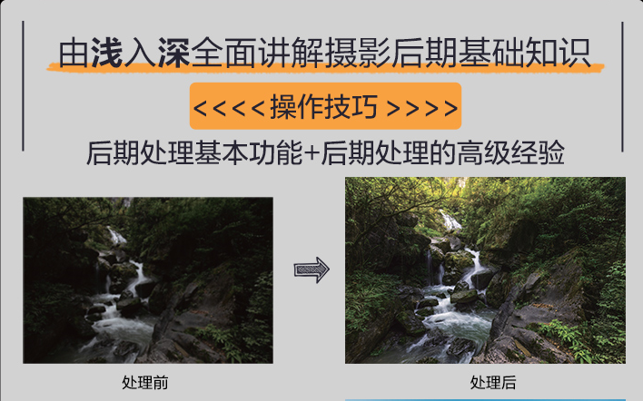 神奇的后期：12个场景精通摄影后期
