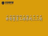 4新销售员工培养的三三制