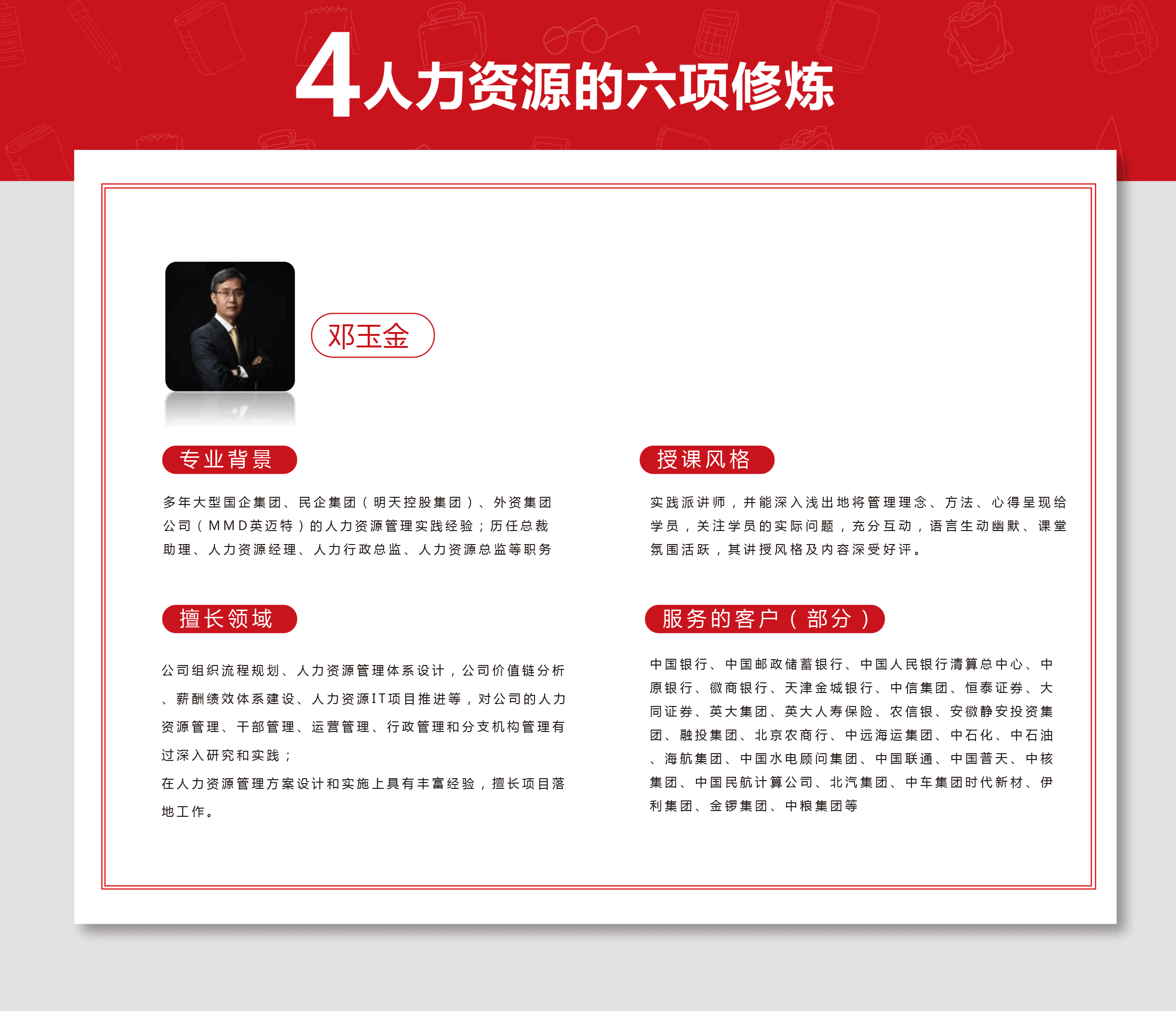 人力资源的六大修炼