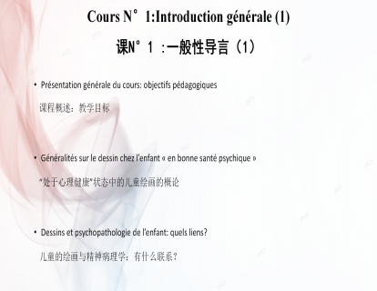 课N°1 :一般性导言