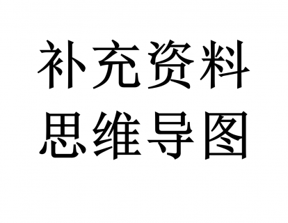 补充资料——思维导图