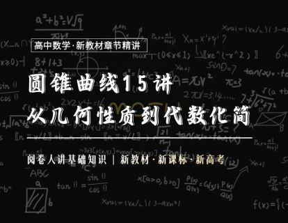 第01讲｜数形转换：曲线的方程与方程的曲线