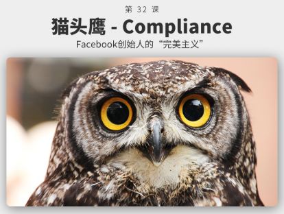 032 猫头鹰 - Compliance丨马克·扎克伯格的“完美主义”