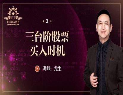 【三台阶选股法】第3课—三台阶股票买入时机