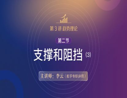 【技术分析基础原理详解】第3讲趋势理论  04第二节 支撑和阻挡（3）