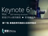 Keynote6+ 高效操作入门到精通 表格的单元格定义及条件格式