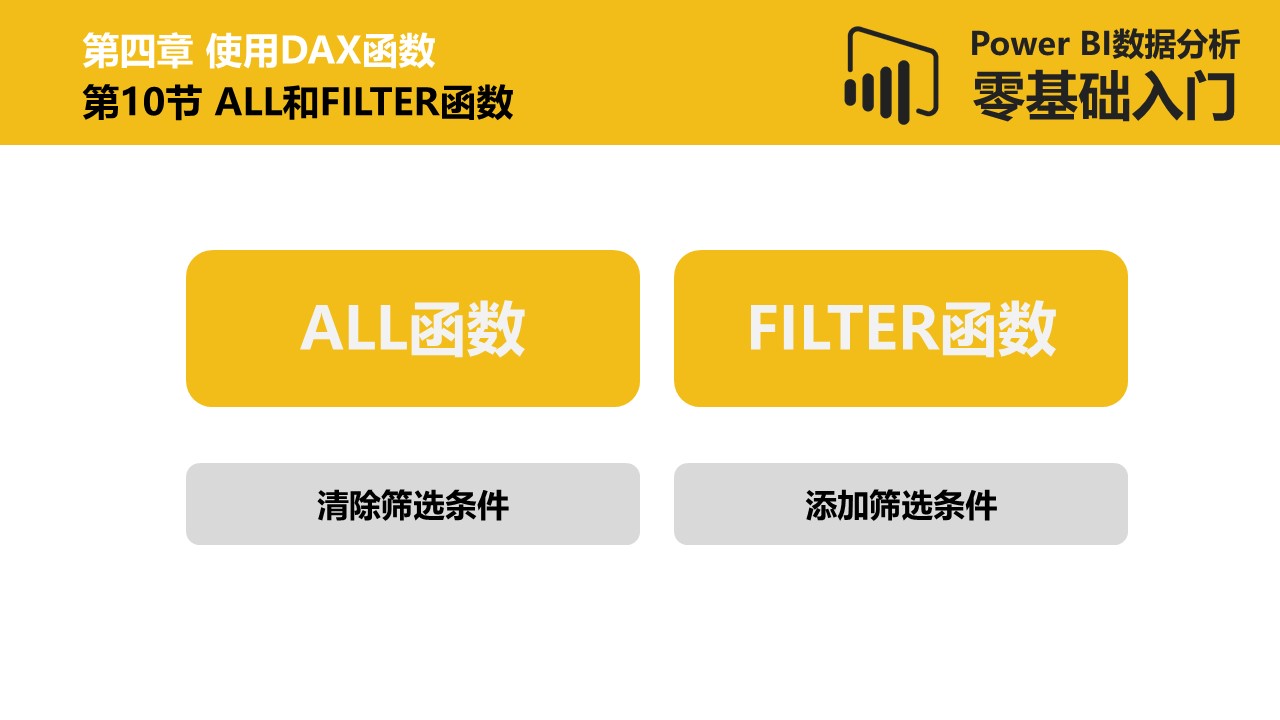 Power BI数据分析零基础入门