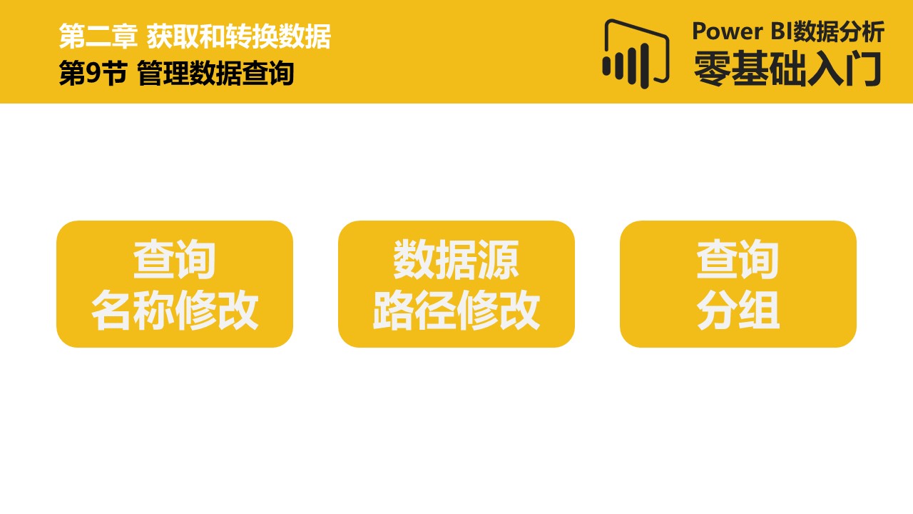 Power BI数据分析零基础入门