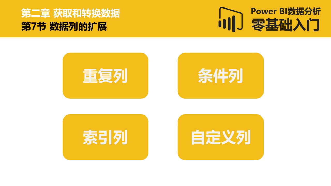 Power BI数据分析零基础入门