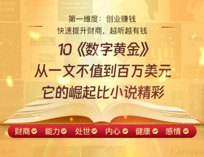 10《数字黄金》从一文不值到百万美元，它的崛起比小说精彩