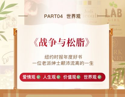 23、《战争与松脂》纽约时报年度好书，一位老派绅士颠沛流离的一生