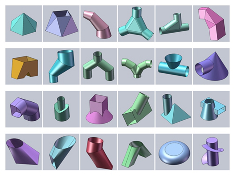 钣金厂各种异形件SolidWorks展开教程