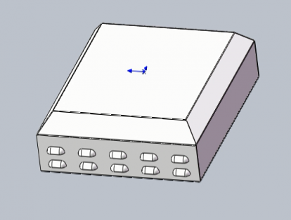课时12solidwoks如何制作钣金上的百叶窗