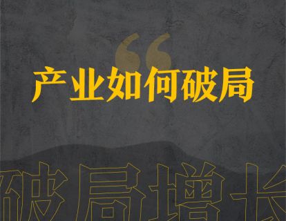 10、产业如何破局