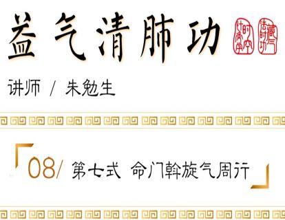第七式 命门斡旋气周行