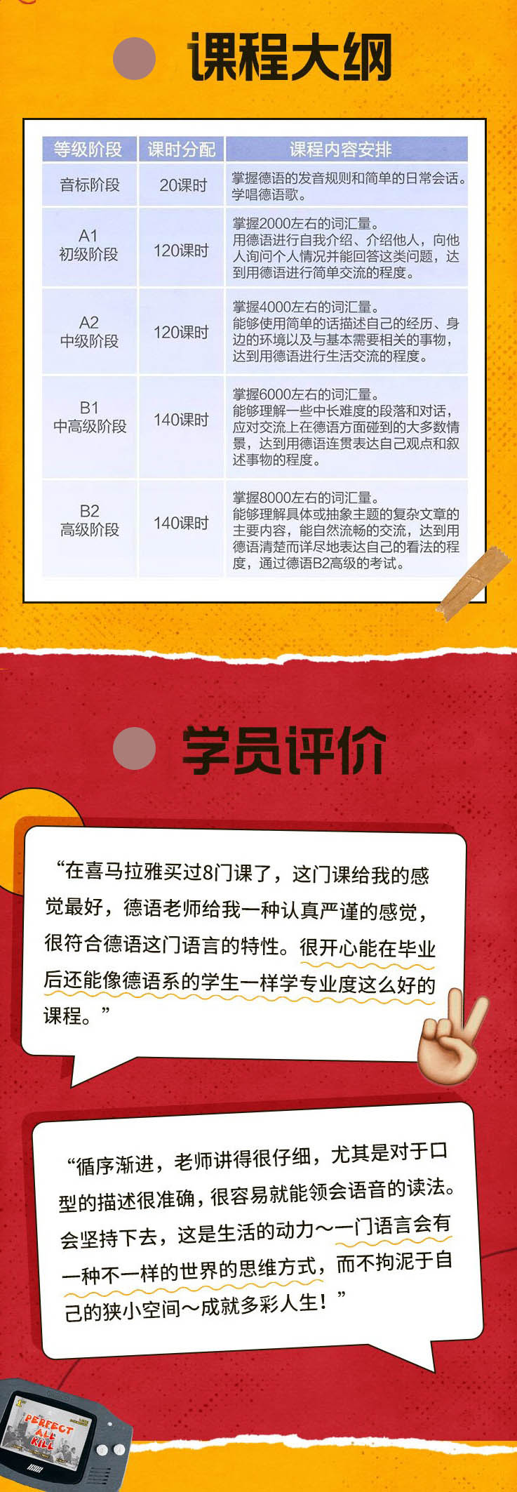 高校德语课堂：0-B2高级班