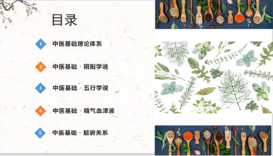 中医基础知识&药食知识