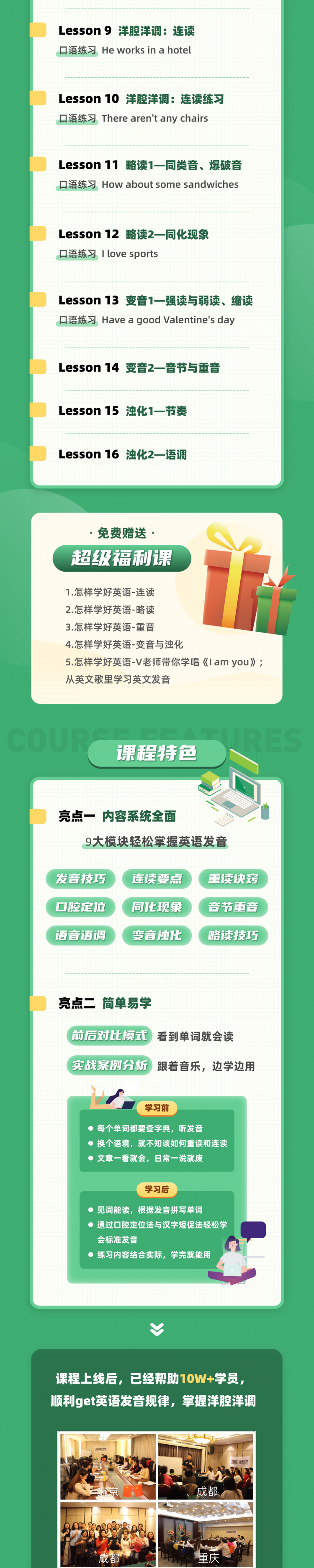 洋腔洋调的秘诀系统课程（发音必备）