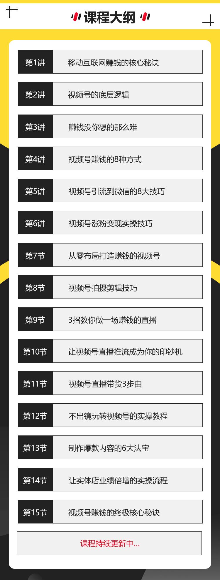 做一个赚钱的视频号