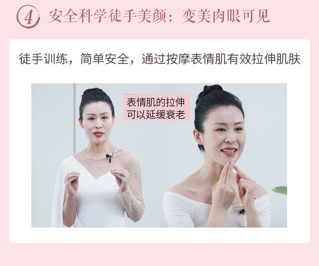 16堂徒手瘦脸精雕美颜操：V脸塑颜 抗衰美颜，5分钟面部瑜伽操徒手打造“初恋”脸！