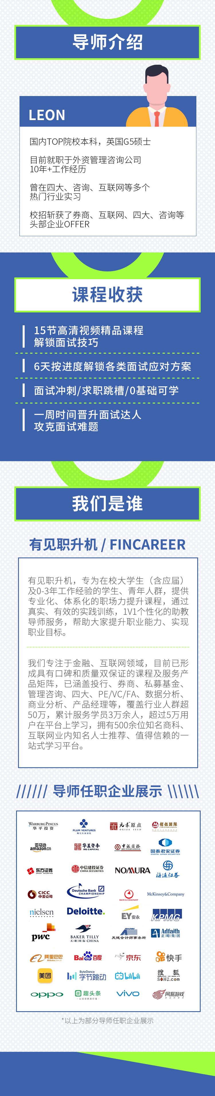6天·面试通关班
