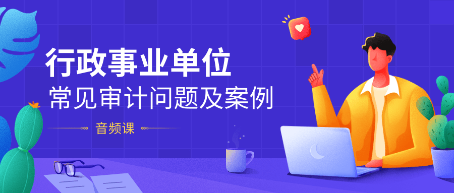 行政事业单位常见审计问题及案例音频课