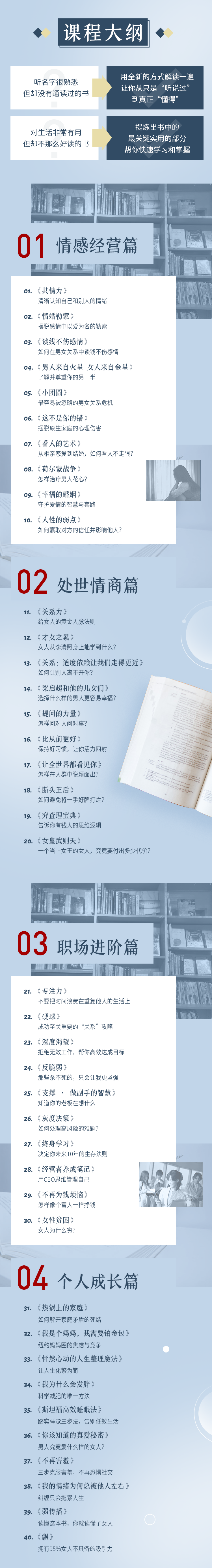 40部女性进阶必备书单：从气质到气场，做自己的女王
